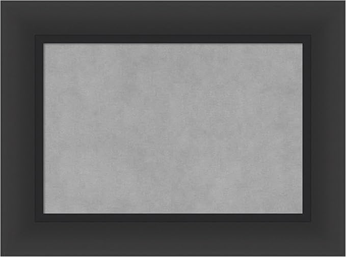 Amanti Art Black Framed Magnetic Board 17x23 Small Vision Board by AmantiArt