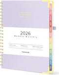 Forvencer 2026 Planner, Hardcover Calendar Planner Weekly and Monthly, Jan 2026 by Forvencer