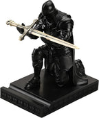 Amoysanli Medieval Armored Warrior Wearing Outerwear, Mobile Phone Stand Knight by Amoysanli