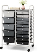 DORTALA 15-Drawer Rolling Storage Cart by DORTALA