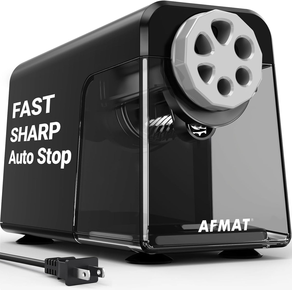 afmat psx1 electric pencil sharpener heavy duty, 6, main product view