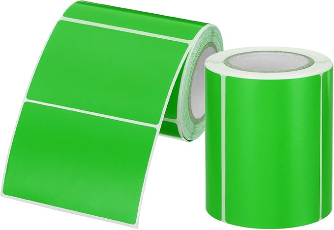 PATIKIL 2 x 3 Inch Rectangle Inventory Color Coding Labels 2 Roll, Square by PATIKIL