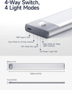 Under Cabinet Lights, Rechargeable Battery Operated Lighting, Wireless Motion - Image 5