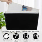 Colarr 8 Pcs Wall File Holder Organizer Plastic Wall Mount Mail Organizer - Image 3
