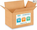 Medium Shipping & Moving Boxes 16 x 10 x 10 inches by IDLPackaging