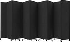 Versare Room Divider 360 Portable Wall Partition | Folding Panels | Large by VERSARE