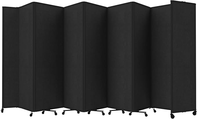 Versare Room Divider 360 Portable Wall Partition | Folding Panels | Large by VERSARE