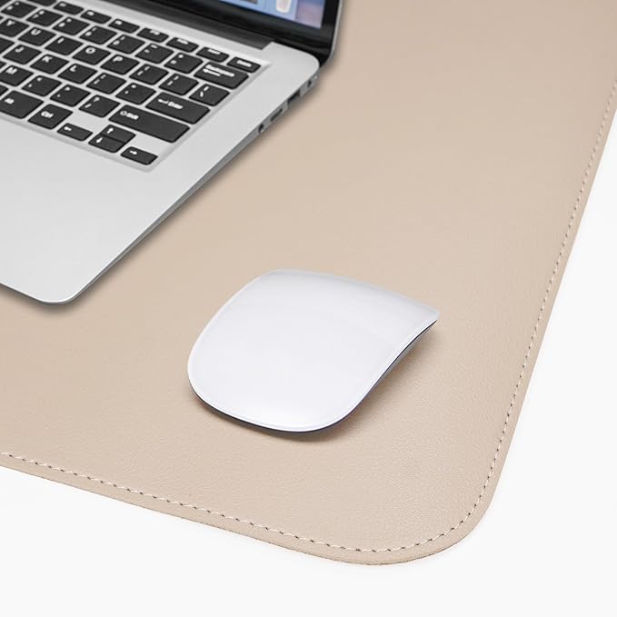 Leather Desk pad Protector, Large Desk mat - Image 5