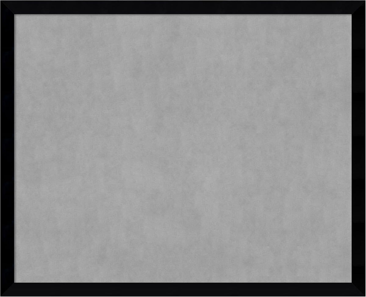 Amanti Art Black Framed Magnetic Board 35x43 X-Large Vision Board