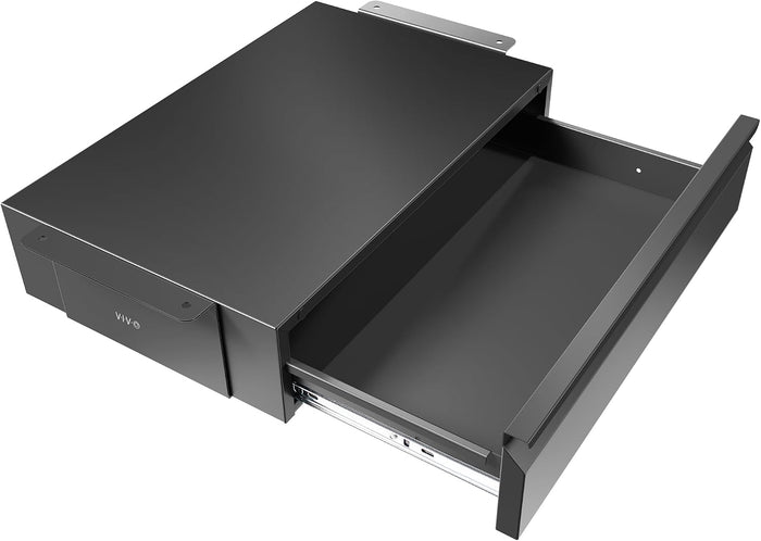 VIVO Black 18 x 12 inch Under Desk Storage Drawer, DESK-AC03B