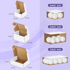 Eupako 30 Pack Small Shipping Boxes Assorted Sizes, Cardboard Boxes - Image 2