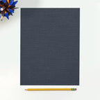 LUXPaper 8.5" x 11" Cardstock | Letter Size | Nautical Blue Linen | 100lb. - Image 3