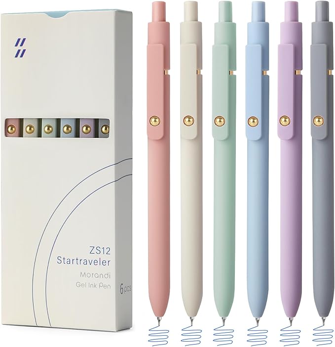 FIOVER Gel Pens, Aesthetic Ballpoint by FIOVER