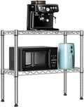 MZG 220 lbs 2 Tier Storage Rack Metal Wire Shelving Unit, Storage Standing by MEIGAOPLASTICANDMETALHKCOLIMITED