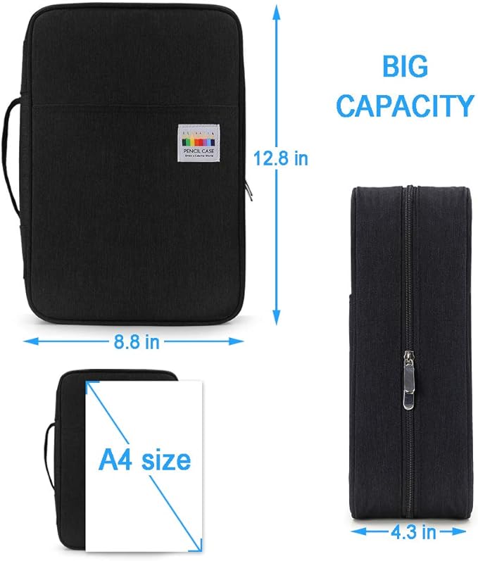 YOUSHARES Big Capacity Colored Pencil Case - Image 6
