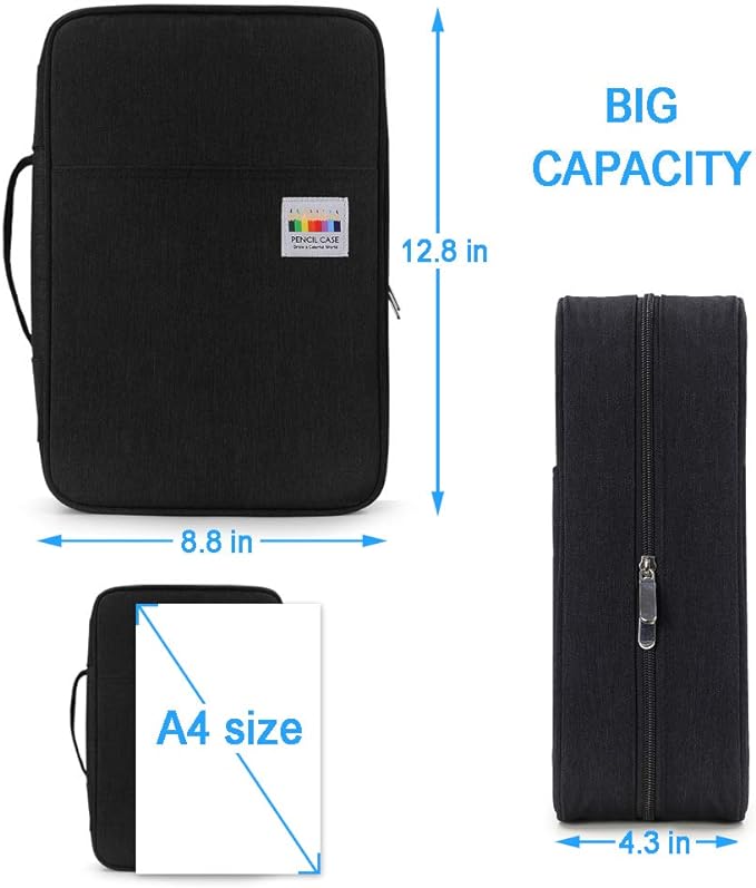 YOUSHARES Big Capacity Colored Pencil Case - Image 6