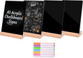 Pintuson 4 Pack Mini Chalkboard Signs by HOME