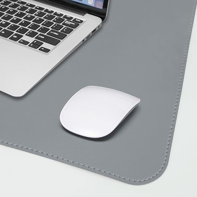 Leather Desk pad Protector, Mouse pad, Non-Slip Office Desk Mat, Waterproof - Image 5