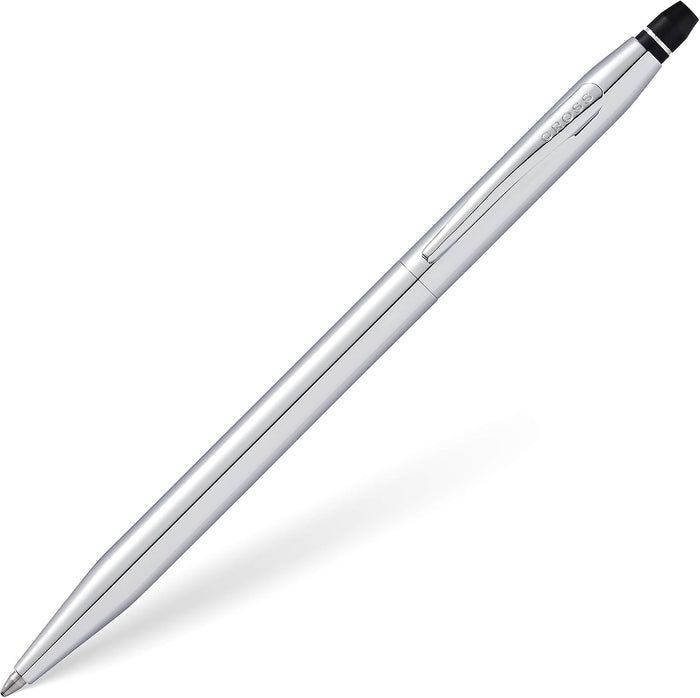 Cross Click Chrome Ballpoint Pen, Medium Point, Black Ink