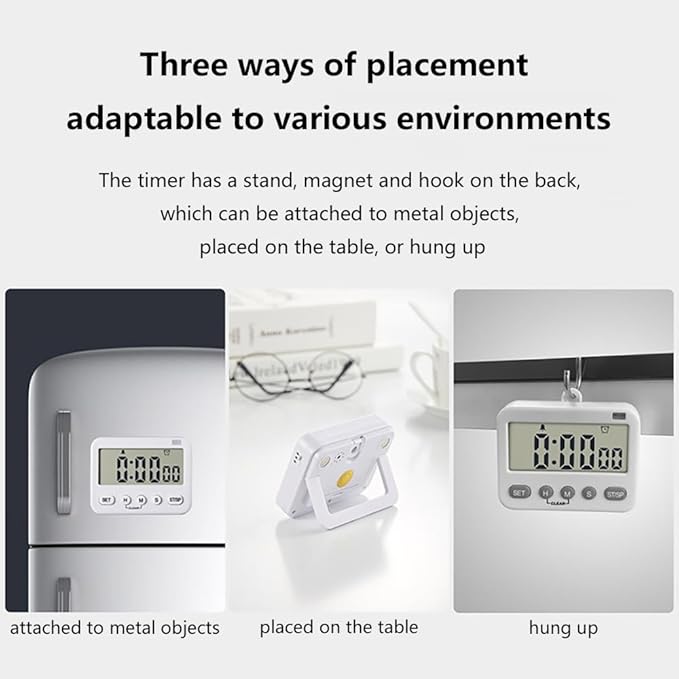 GH 99 Hours Full Featured Timer, Reminder Mode, Timing Function, Compatible - Image 5