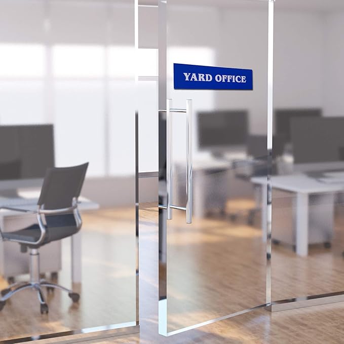 Personalized Office Name Plate 2"x 8" Customize Wall Door Sign NamePlate - Image 5