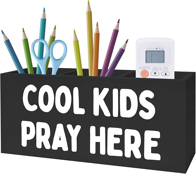 Exqcom Christian Pen Pencil Crayon Holder by Exqcom