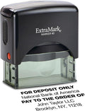 ExtraMark Return Address Stamp by ExtraMark