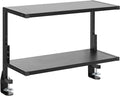 VIVO Clamp-on 24 inch Above or Below Desk 2-Tier Shelving Unit by VIVO