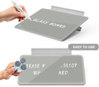 TOWON Small Glass Dry Erase Board, Desk White Board - Image 4