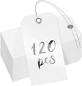 Uniclife 120 Pcs White Plastic Tags by UnicLife