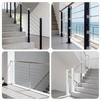 200 Pack Cable Railing Protector Sleeves, T316 Stainless Steel Protective - Image 8
