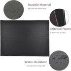 KINGFOM Desk Pad & Mat 24" x 18" Protector Large Mouse Pad PU Leather - Image 6