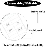 Blank Removable Labels, 1x3 Inch White Freezer Labels - Image 2
