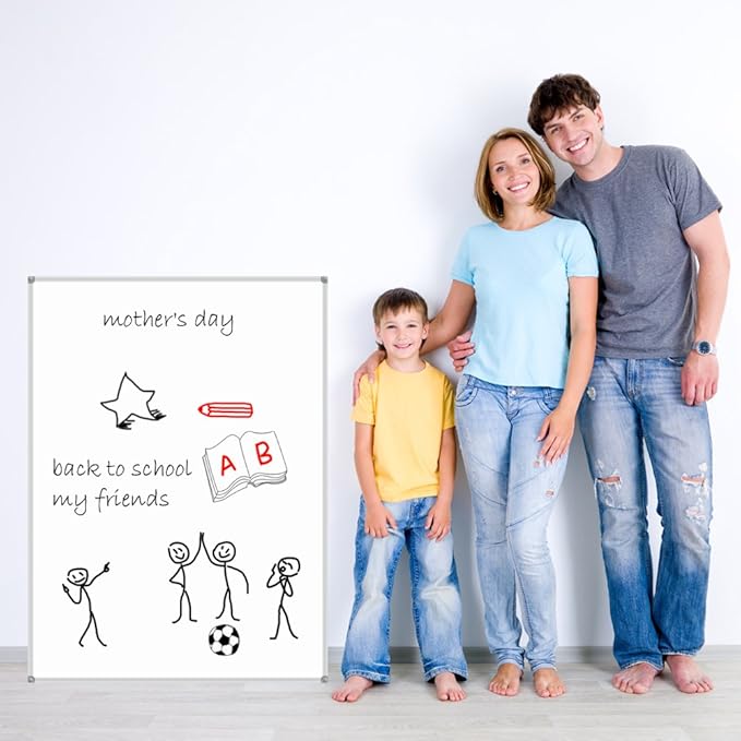 Lockways 48 x 36 Inch White Board 2 Pack | 4 x 3 Dry Erase Boards Magnetic - Image 6