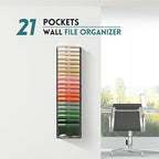 SUPEASY Wall File Organizer Mesh Office Mail Holder, Hanging Wall Organizer - Image 7