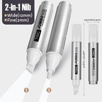 Fuutreo 10 Pack Jumbo Permanent Markers Bulk Large Chisel Tip Permanent Markers - Image 3