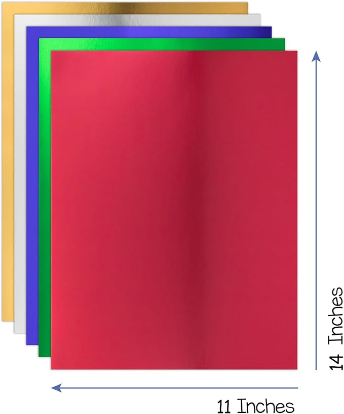 Hygloss Products Metallic Cardstock Sheets - Image 2