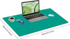 Bloss Green Desk Mat, Leather Desk Pad, Desk Matt - Image 5