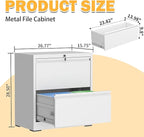 mysteeldepot 2 Drawer Lateral File Cabinet - Image 2