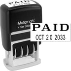 MaxMark Self-Inking Rubber Date Office Stamp by Maxmark