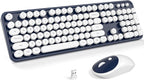 MOFII Wireless Keyboard and Mouse Combo, Computer Full Size 2.4G Plug and Play