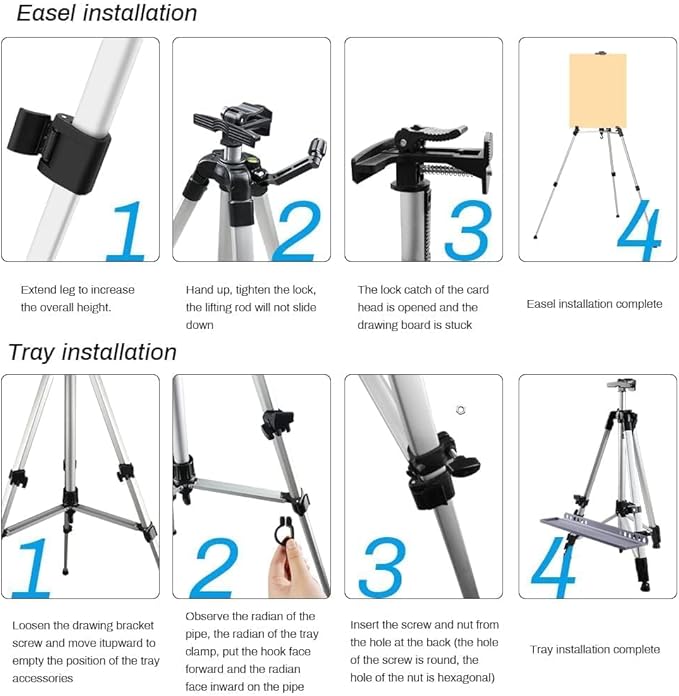 RRFTOK Art Easel Stand for Painting and Sign - Image 9