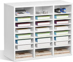 VEVOR Literature Organizer, 24 Compartments Office Mailbox by VEVOR