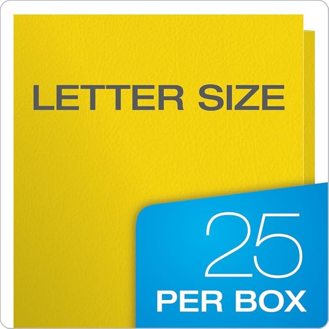 Oxford Twin-Pocket Folders, Textured Paper, Letter Size, Holds 100 Sheets - Image 6