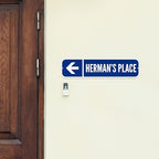 SmartSign Customize Your Own Blue Street Sign - Image 5