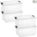 Superio Clear Storage Boxes by Superio