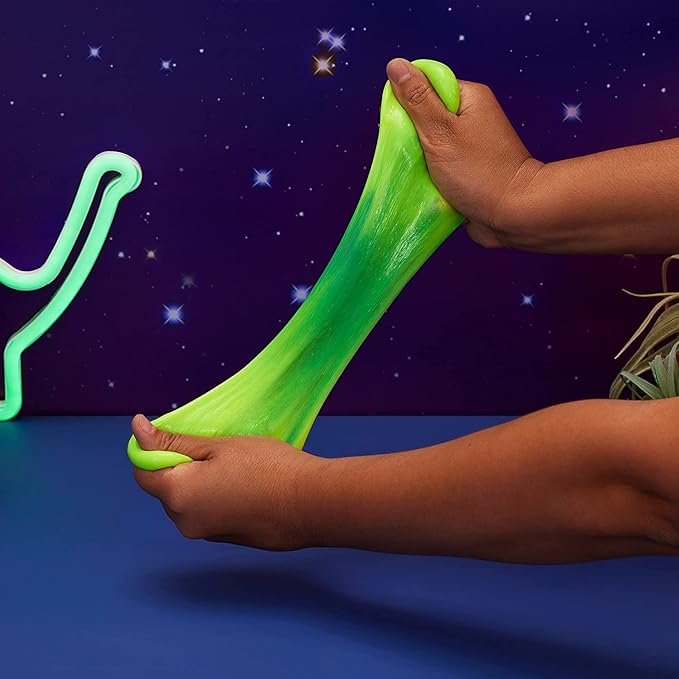 Elmer’s Glue Slime Kit Dinosaur Night Makes Color Changing and Glow in the Dark - Image 7