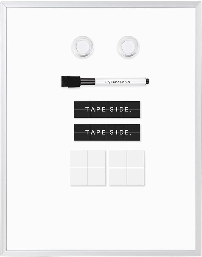 Amazon Basics Small Dry Erase Whiteboard, Magnetic Whiteboard - Image 2