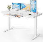 Marsail Glass Standing Desk by Marsail