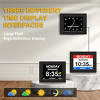 8‘’ Digital Calendar Day Clock, Gifts - Image 2